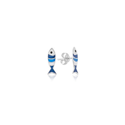 Brinco Peixe Azul Degradê